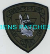 TENNESSEE,A,SHELBY COUNTY SHERIFF K-9 SUBDUED 2